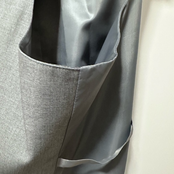 Apollo King gray suit jacket & vest sz58R - Picture 11 of 11